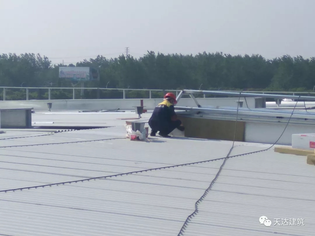 TPO防水卷材,高分子防水,满粘系统